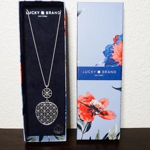 NWT Lucky Brand Silver Necklace